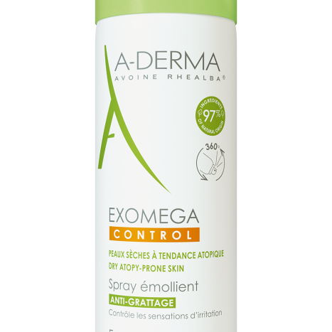 A-DERMA EXOMEGA CONTROL emollient spray against scratching for dry skin prone to atopy 200ml